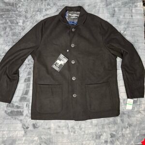 Nick Graham Climate Couture Urban Outdoors Black Chore Jacket Mens Large NWT